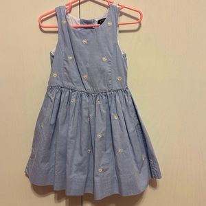 Toddler girls Polo Ralph Lauren girls sunflower dress